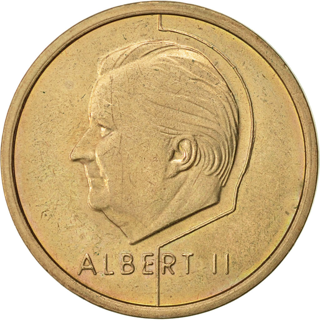 Belgium, Albert II, 20 Francs, 20 Frank, 1996, Brussels, AU(50-53)