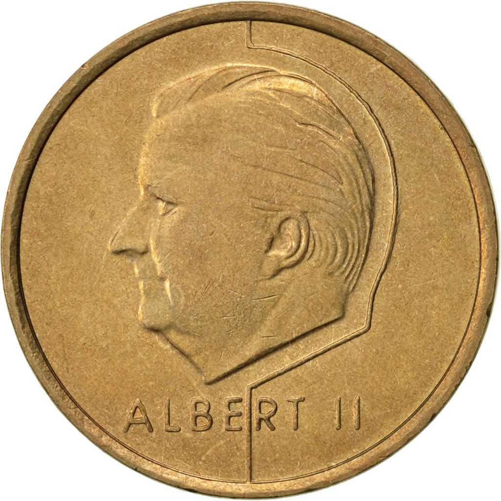 Belgien, Albert II, 20 Francs, 20 Frank, 1994, Brussels, SS+, Nickel-Bronze