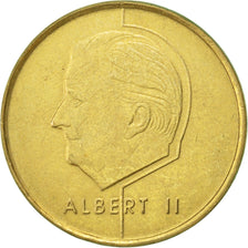 Belgium, Albert II, 5 Francs, 5 Frank, 1998, Brussels, AU(50-53)