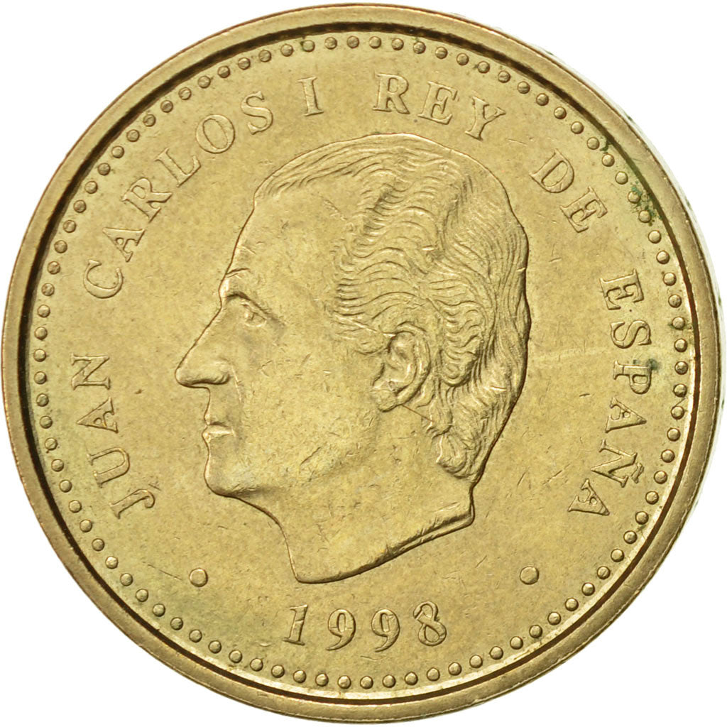 Münze, Spanien, Juan Carlos I, 100 Pesetas, 1998, Madrid, SS+, Aluminum-Bronze