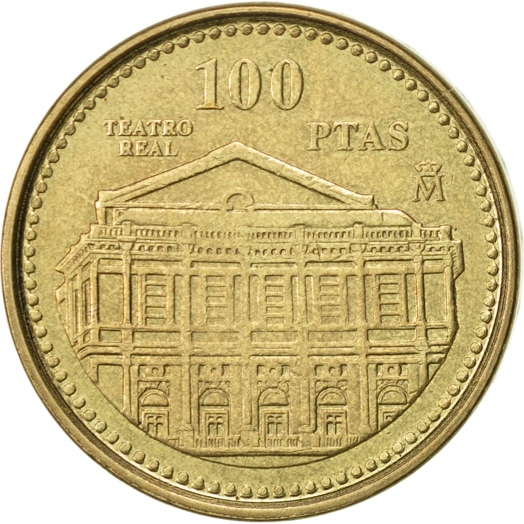 Moneta, Spagna, Juan Carlos I, 100 Pesetas, 1997, Madrid, BB, Alluminio-bronzo
