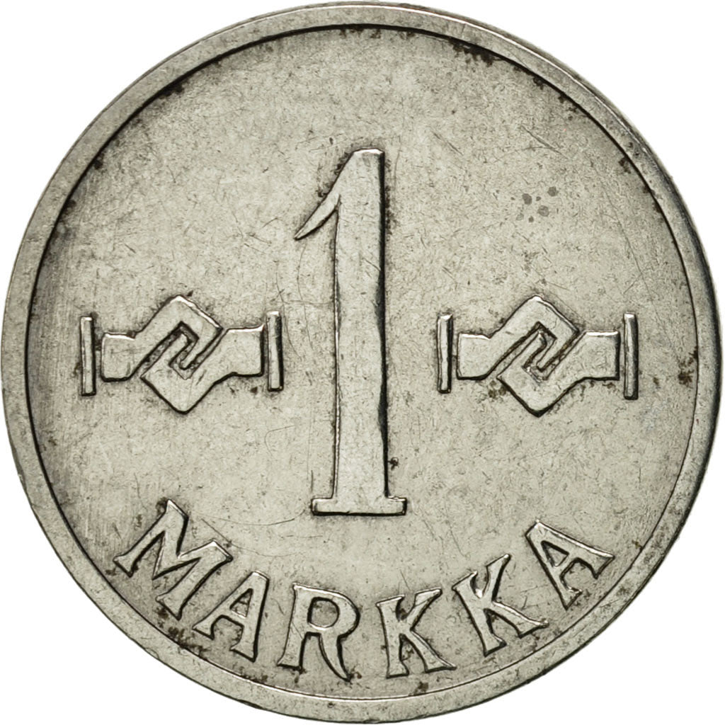 Monnaie, Finlande, Markka, 1960, SUP, Nickel Plated Iron, KM:36a