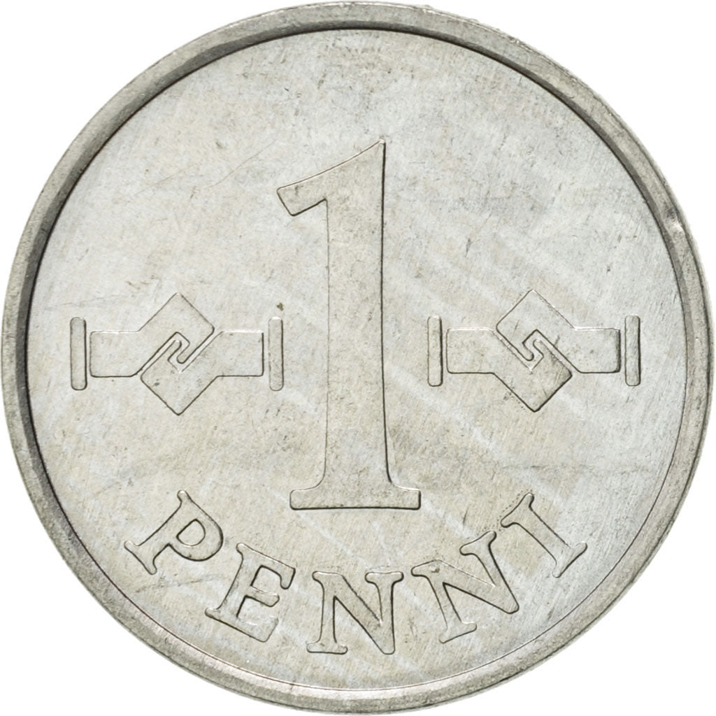 Coin, Finland, Penni, 1979, AU(50-53), Aluminum, KM:44a