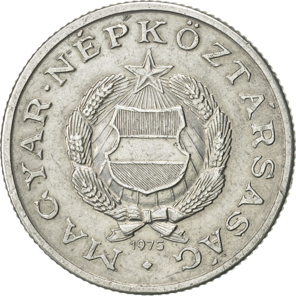 Münze, Ungarn, Forint, 1975, Budapest, SS+, Aluminium, KM:575
