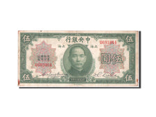Billete, 5 Dollars, 1930, China, BC+