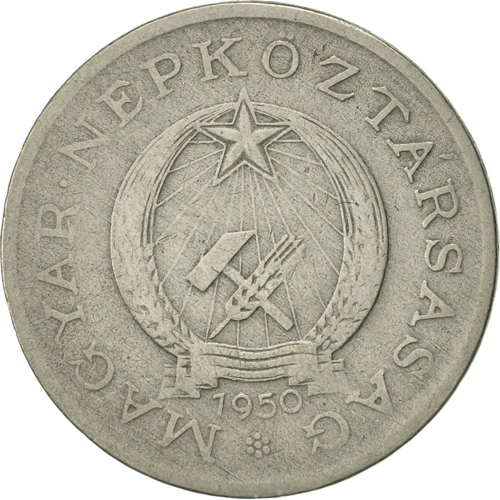 Monnaie, Hongrie, 2 Forint, 1950, Budapest, TTB, Copper-nickel, KM:548