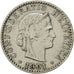 Coin, Switzerland, 20 Rappen, 1901, Bern, EF(40-45), Nickel, KM:29