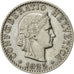 Coin, Switzerland, 20 Rappen, 1925, Bern, AU(50-53), Nickel, KM:29
