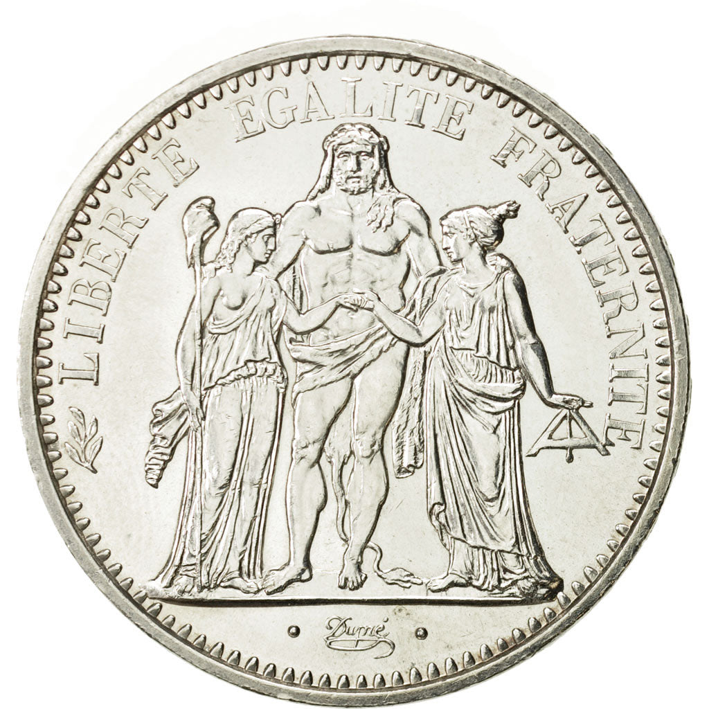 France, Hercule, 10 Francs, 1973, Paris, AU(55-58), Silver, KM:932, Gadoury:813
