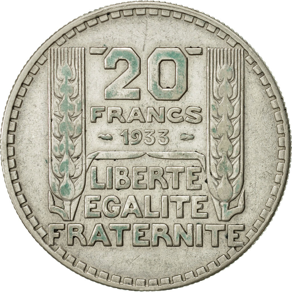 Monnaie, France, Turin, 20 Francs, 1933, Paris, TTB, Argent, KM:879, Gadoury:852