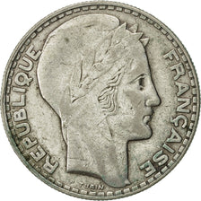 Munten, Frankrijk, Turin, 20 Francs, 1929, Paris, ZF, Zilver, KM:879