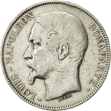 France, Napoléon III, 5 Francs, 1852, Paris, VF(20-25), Silver, KM:773.1