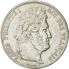 Münze, Frankreich, Louis-Philippe, 5 Francs, 1834, Paris, SS, Silber, KM:749.1