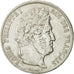Moneta, Francia, Louis-Philippe, 5 Francs, 1834, Paris, BB, Argento, KM:749.1