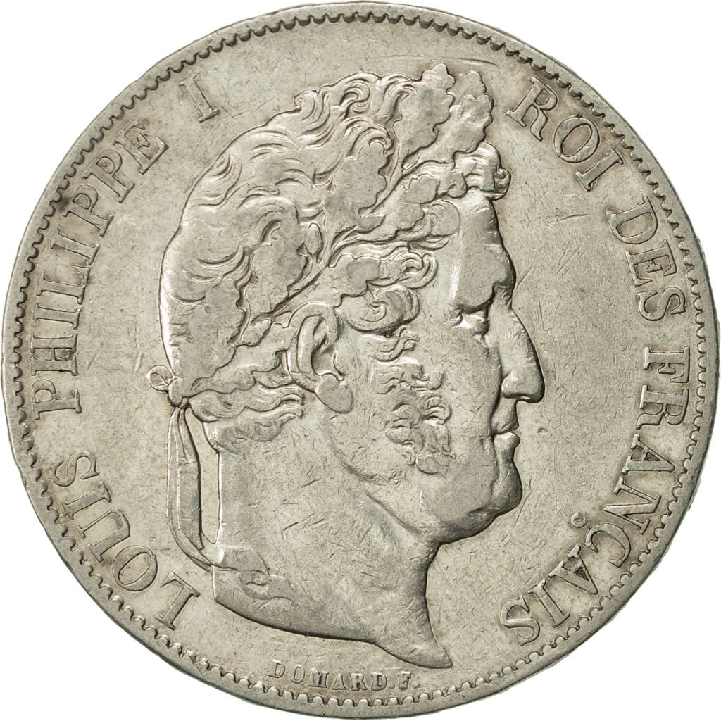 Münze, Frankreich, Louis-Philippe, 5 Francs, 1847, Paris, SS, Silber, KM:749.1