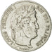 Moneta, Francia, Louis-Philippe, 5 Francs, 1835, Rouen, MB, Argento, KM:749.2