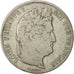 Moneta, Francia, Louis-Philippe, 5 Francs, 1832, Lille, MB+, Argento, KM:749.13