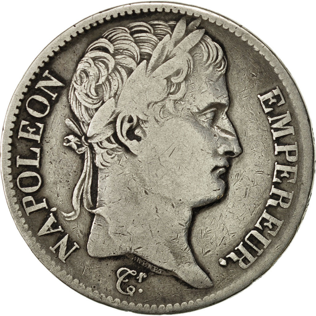 Francia, Napoléon I, 5 Francs, 1809, Paris, MB, Argento, KM:694.1, Gadoury:584