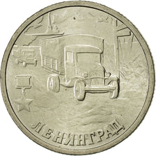 Rusia, 2 Roubles, 2000, Saint-Petersburg, EBC, Cobre - níquel - cinc, KM:669