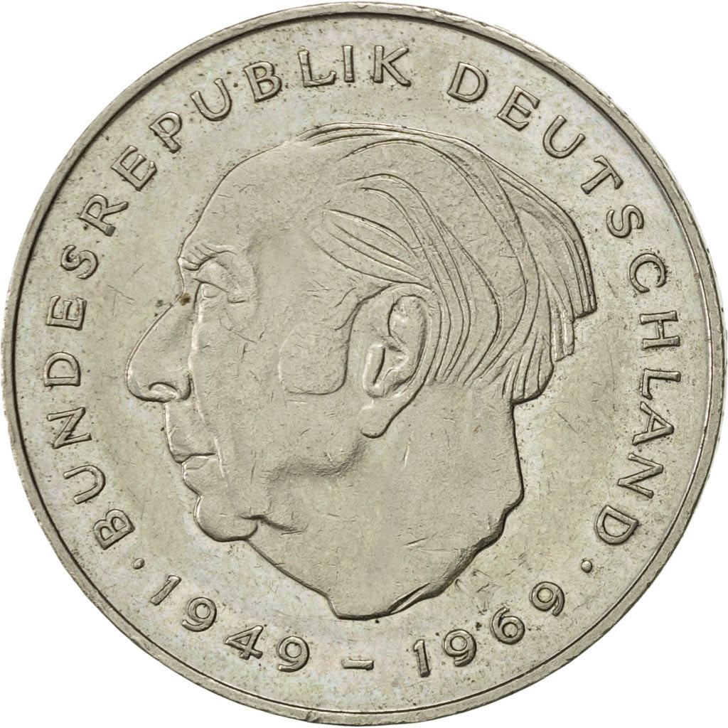 Coin, GERMANY - FEDERAL REPUBLIC, 2 Mark, 1986, Munich, AU(55-58), Copper-Nickel