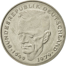 GERMANY - FEDERAL REPUBLIC, 2 Mark, 1982, Karlsruhe, AU(55-58), Copper-Nickel