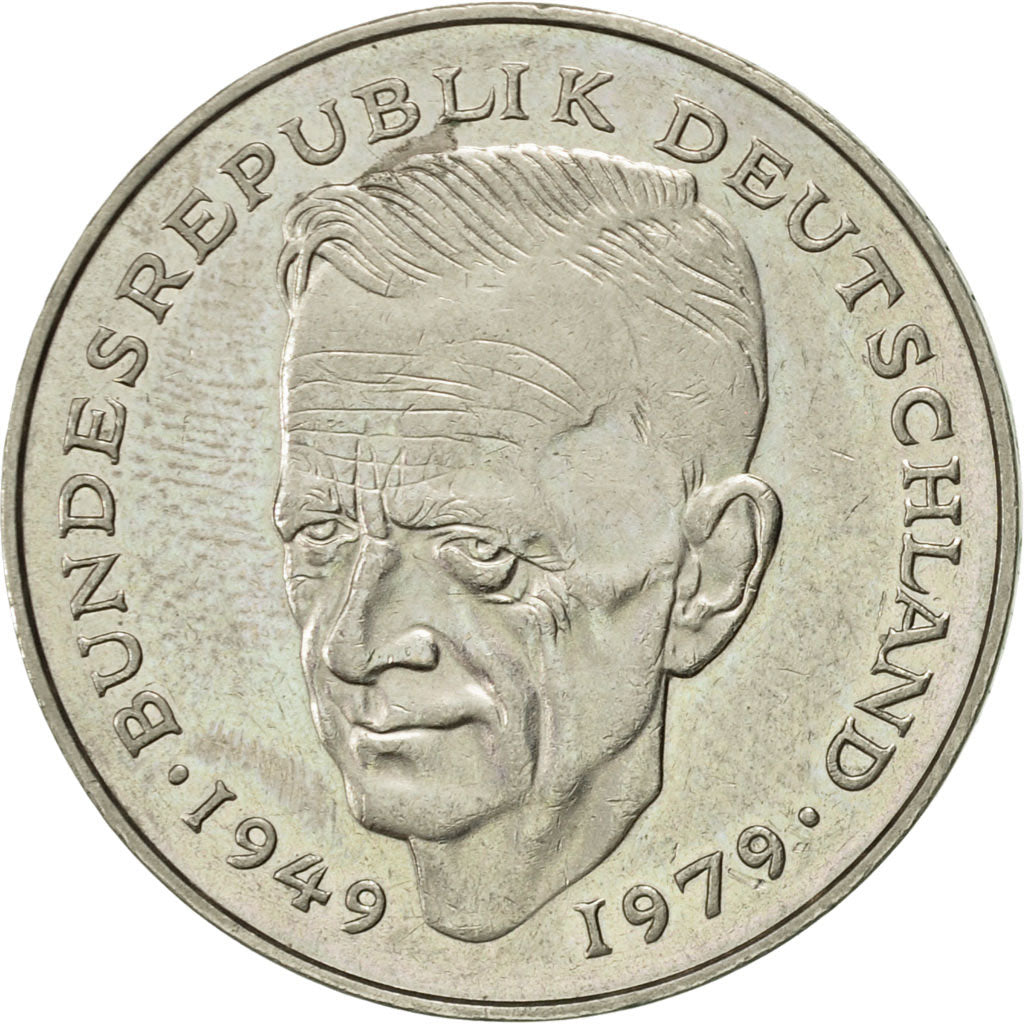 Monnaie, République fédérale allemande, 2 Mark, 1990, Munich, SUP