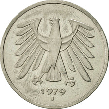 Coin, GERMANY - FEDERAL REPUBLIC, 5 Mark, 1979, Hambourg, AU(50-53)