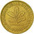 Moneda, ALEMANIA - REPÚBLICA FEDERAL, 10 Pfennig, 1984, Stuttgart, MBC+, Latón