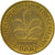 Monnaie, République fédérale allemande, 10 Pfennig, 1990, Berlin, TTB+, Brass