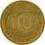 Monnaie, République fédérale allemande, 10 Pfennig, 1990, Berlin, TTB+, Brass