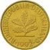 Coin, GERMANY - FEDERAL REPUBLIC, 10 Pfennig, 1992, Berlin, AU(50-53), Brass