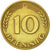 Munten, Federale Duitse Republiek, 10 Pfennig, 1967, Stuttgart, ZF+, Brass Clad
