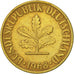 Munten, Federale Duitse Republiek, 10 Pfennig, 1968, Karlsruhe, ZF+, Brass Clad