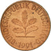 Moneta, GERMANIA - REPUBBLICA FEDERALE, 2 Pfennig, 1991, Stuttgart, BB+, Acciaio