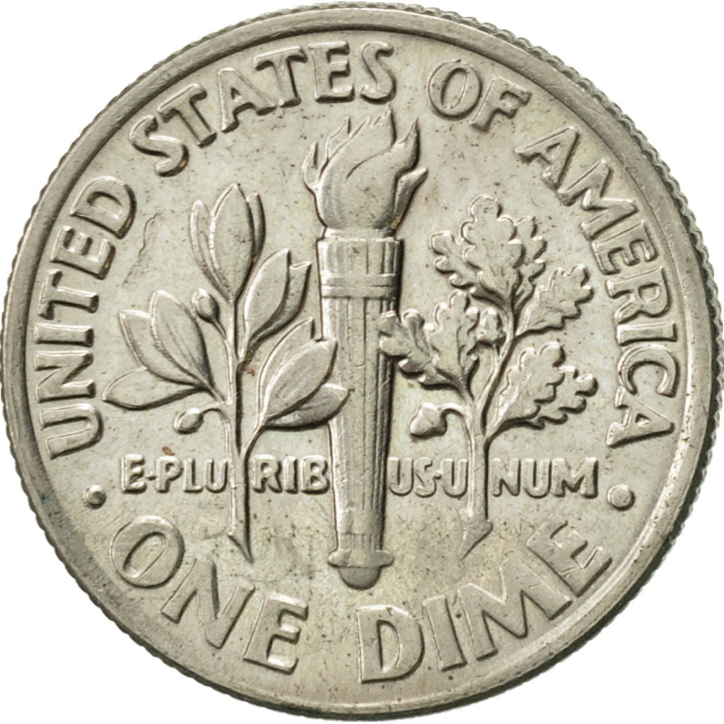 Coin, United States, Roosevelt Dime, Dime, 1991, U.S. Mint, Philadelphia