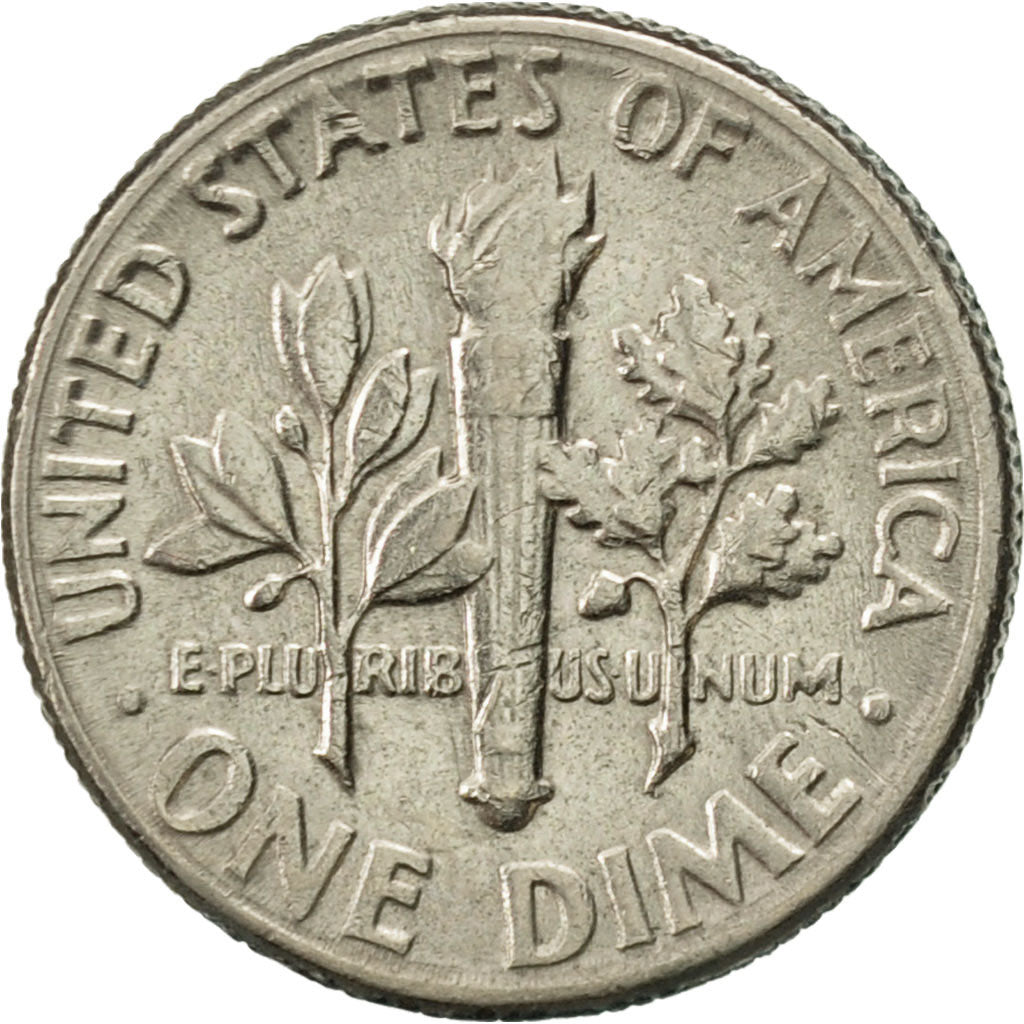 Coin, United States, Roosevelt Dime, Dime, 1974, U.S. Mint, Philadelphia