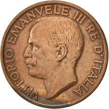 Italy, Vittorio Emanuele III, 10 Centesimi, 1936, Rome, EF(40-45), Bronze, KM:60