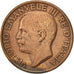 Italy, Vittorio Emanuele III, 10 Centesimi, 1936, Rome, EF(40-45), Bronze, KM:60