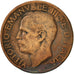 Moneta, Italia, Vittorio Emanuele III, 10 Centesimi, 1924, Rome, BB, Bronzo