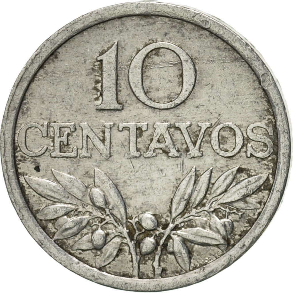 Monnaie, Portugal, 10 Centavos, 1976, TTB+, Aluminium, KM:594
