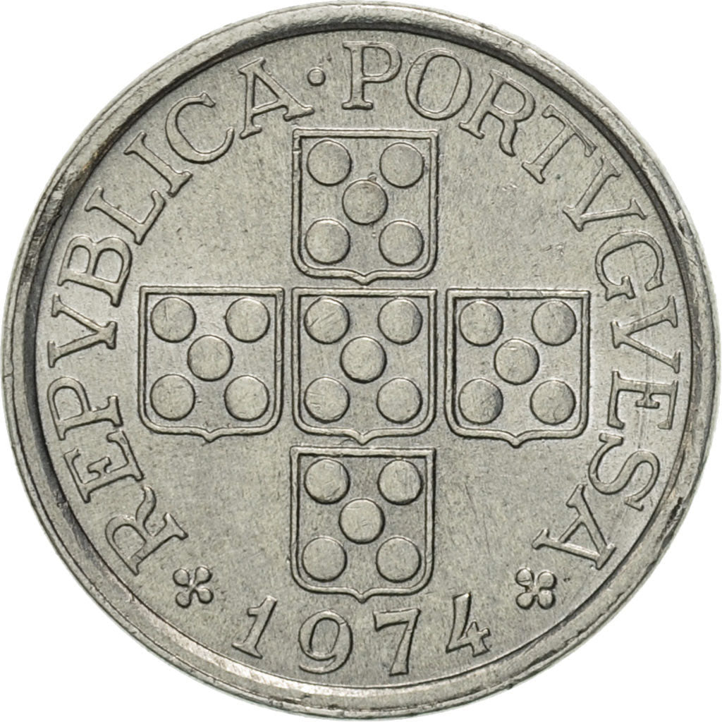 Monnaie, Portugal, 10 Centavos, 1974, SUP, Aluminium, KM:594