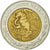 Moneta, Mexico, 5 Pesos, 2004, Mexico City, VF(30-35), Bimetaliczny, KM:605