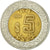 Monnaie, Mexique, 5 Pesos, 2004, Mexico City, TB+, Bi-Metallic, KM:605