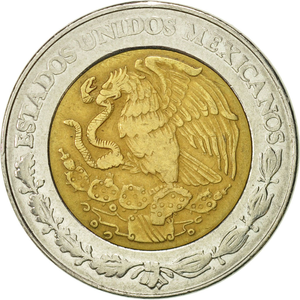 Monnaie, Mexique, 5 Pesos, 2007, Mexico City, TB+, Bi-Metallic, KM:605