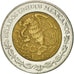 Moneta, Messico, 5 Pesos, 2005, Mexico City, BB, Bi-metallico, KM:605