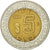 Moneta, Mexico, 5 Pesos, 2006, Mexico City, EF(40-45), Bimetaliczny, KM:605