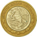 Mexico, 10 Pesos, 2006, Mexico City, EF(40-45), Bi-Metallic, KM:616