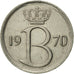 Coin, Belgium, 25 Centimes, 1970, Brussels, AU(50-53), Copper-nickel, KM:154.1