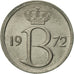 Coin, Belgium, 25 Centimes, 1972, Brussels, AU(50-53), Copper-nickel, KM:153.1