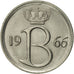 Coin, Belgium, 25 Centimes, 1966, Brussels, AU(50-53), Copper-nickel, KM:154.1